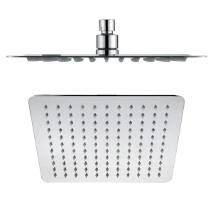 Aquadart Observa Deluxe 250mm Square Shower Head - Chrome
