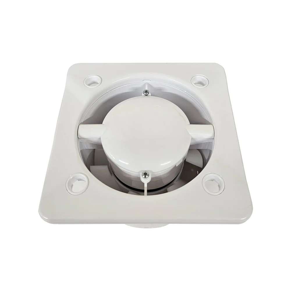 Turbo 100mm Bathroom Ventilation Motor Extractor Fan with Timer - White - Image 3