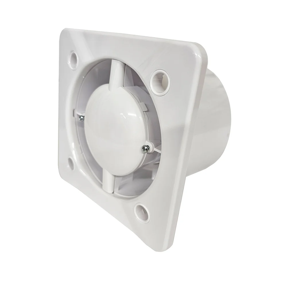 Turbo 100mm Bathroom Ventilation Motor Extractor Fan with Timer - White - Image 5