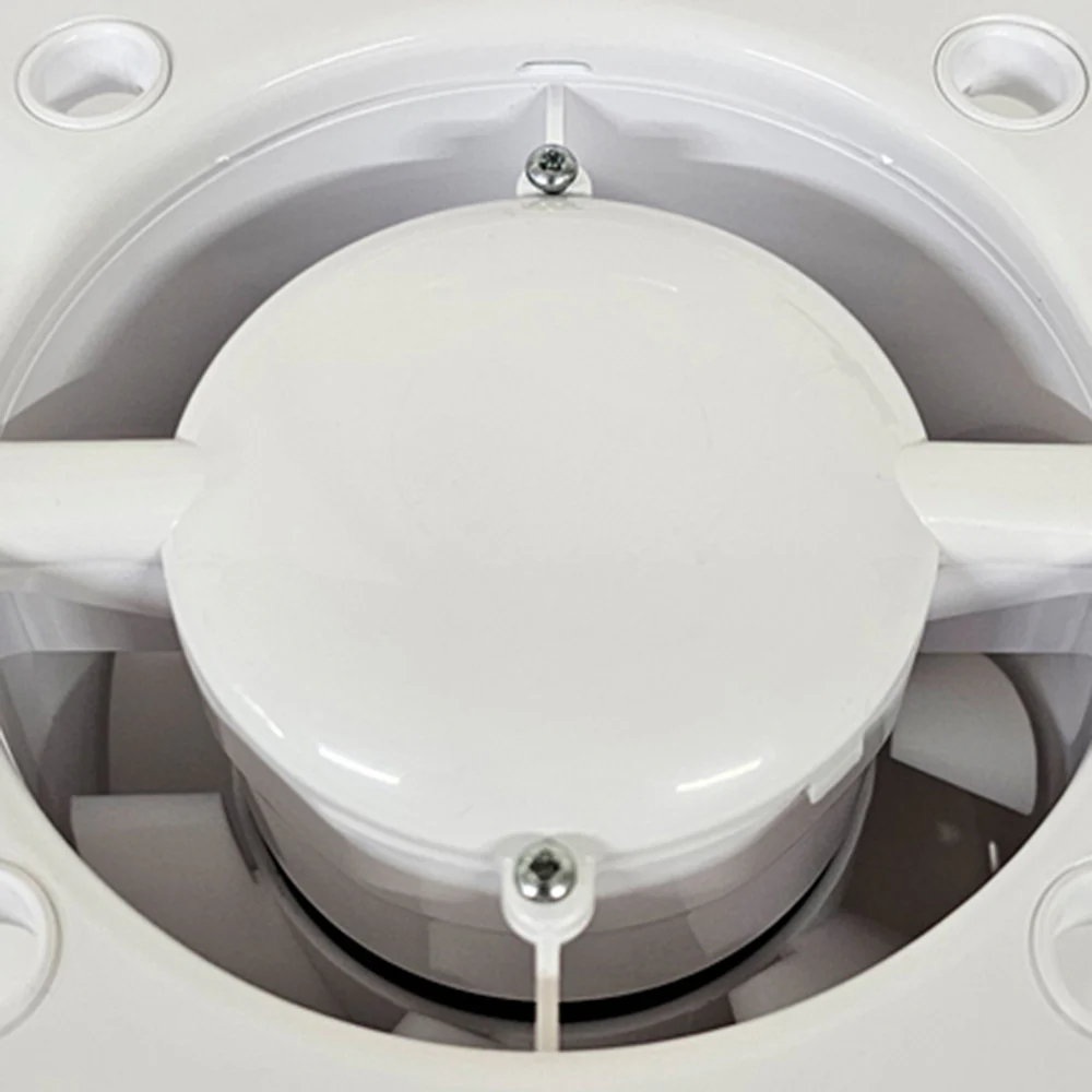 Turbo 100mm Bathroom Ventilation Motor Extractor Fan with Timer - White - Image 7