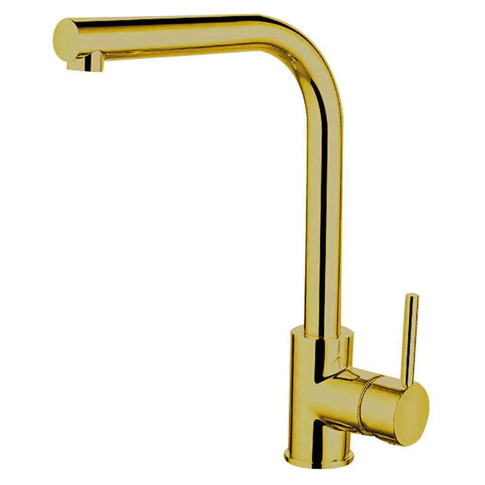 Brushed Gold Single Lever Kitchen Tap