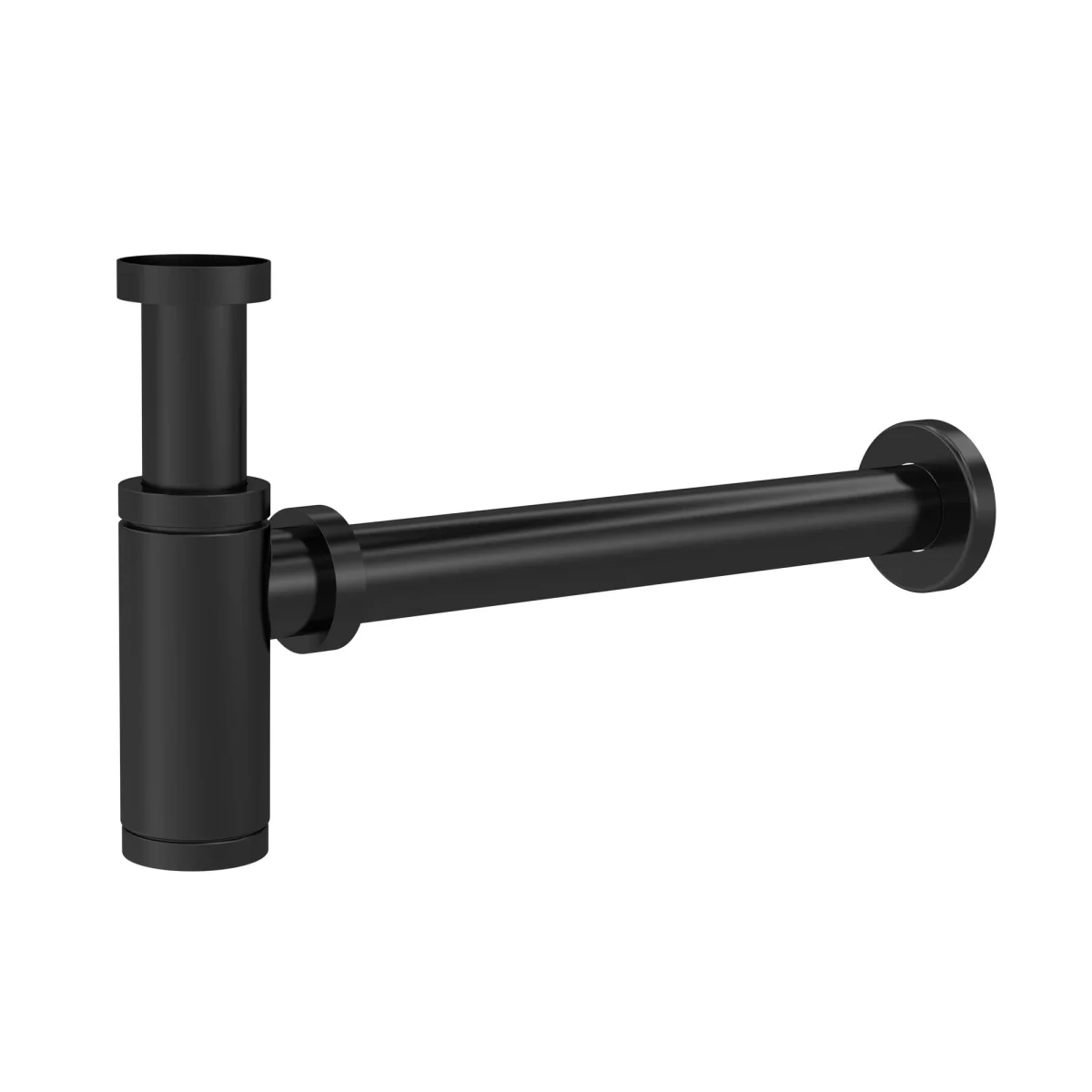Hudson Reed Minimalist Bottle Trap - Matt Black