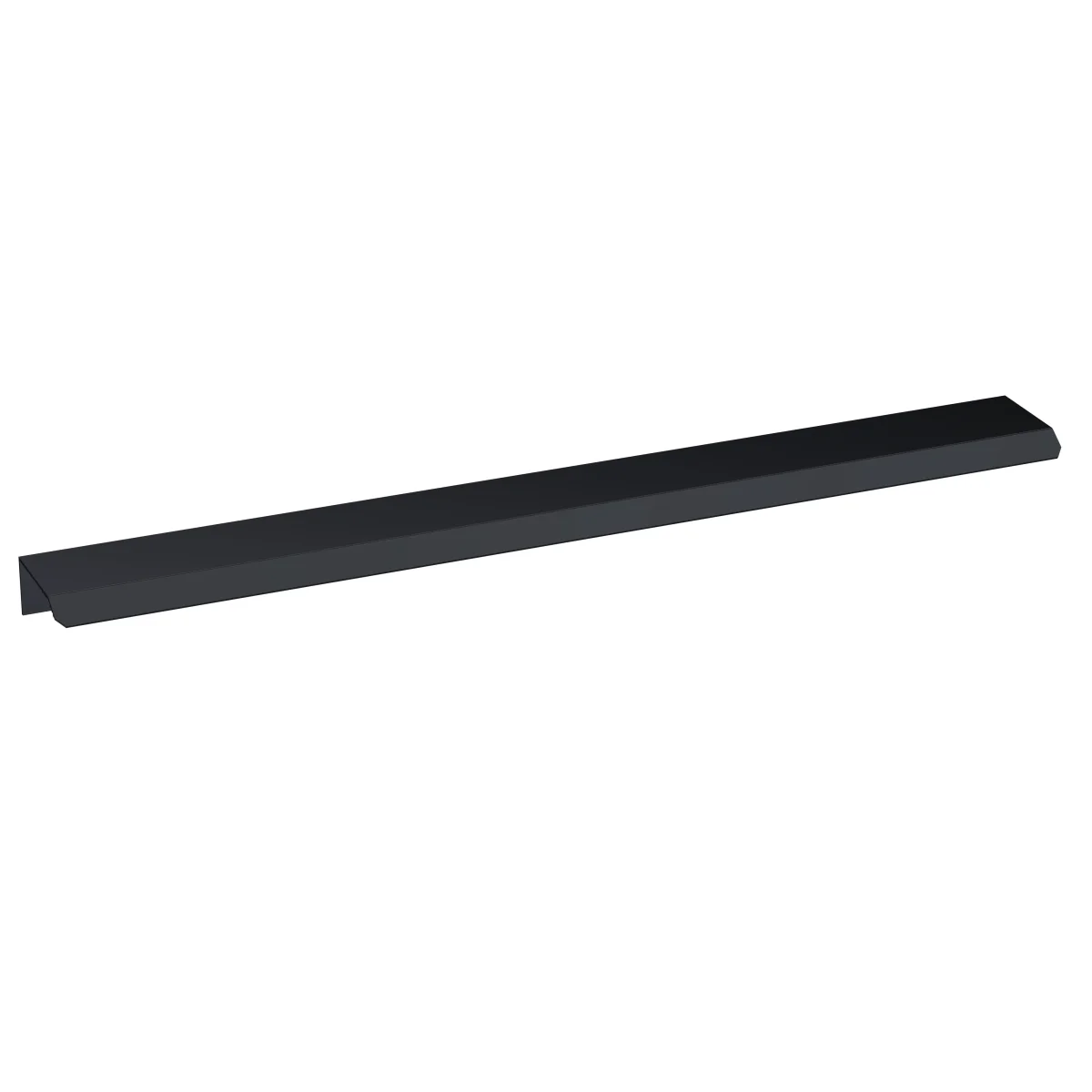 Nuie Slimline Finger Pull Handle 300mm (224mm centre) - Matt Black